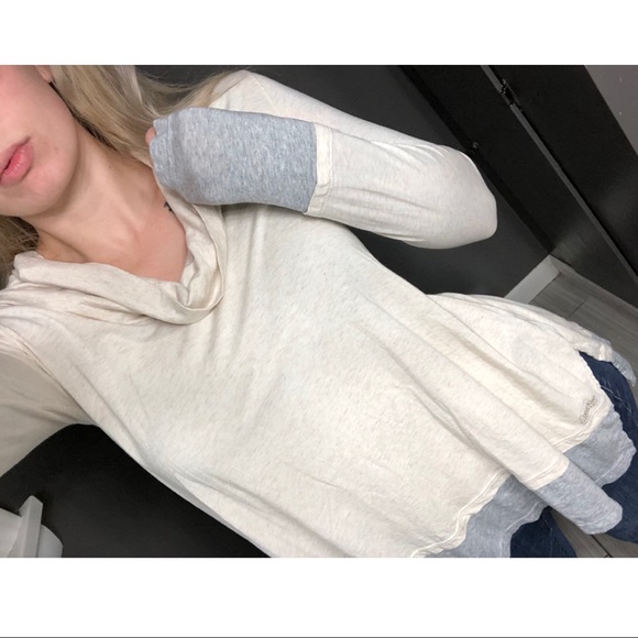 Calvin Klein Sweaters - Calvin Klein Performance Cowl Neck Cream Sweater